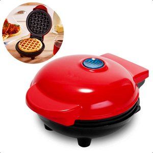 4"Mini Non Stick Waffle Maker Machine